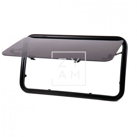 Ventana Abatible RW Van de Carbest para Furgonetas Camper - Doble Acristalamiento y Marco Curvo