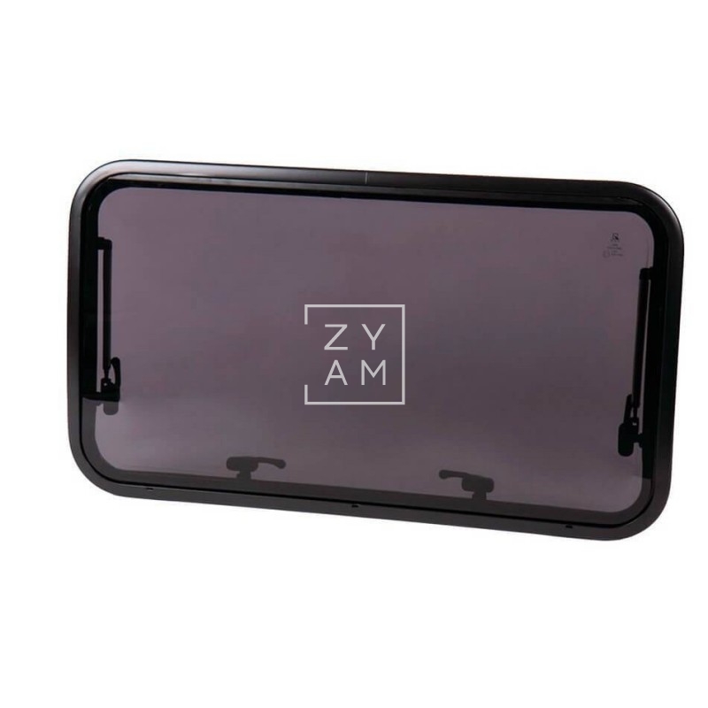 Ventana Abatible RW Van de Carbest para Furgonetas Camper - Doble Acristalamiento y Marco Curvo