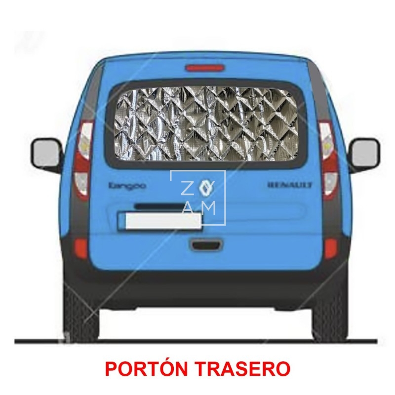 Juego térmico de 9 piezas para Renault Kangoo II, aislamiento para verano e invierno.
