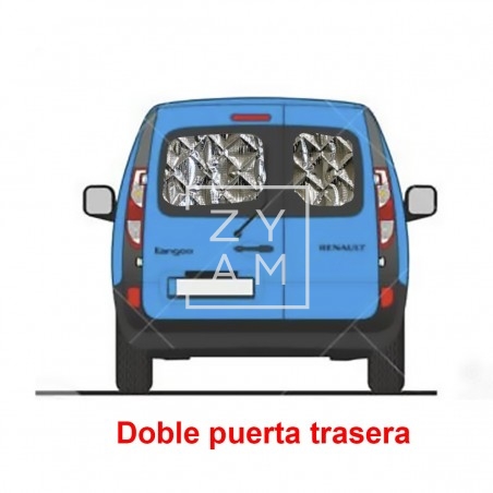 Juego térmico de 9 piezas para Renault Kangoo II, aislamiento para verano e invierno.