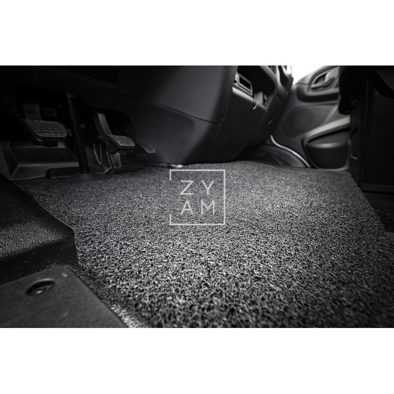 Alfombra cabina Premium Carbest antideslizante para Fiat Ducato X290, resistente y fácil de limpiar