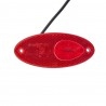 Piloto trasero Hella LED 12V con lente roja reflectora para vehículos recreativos Piloto trasero Hella LED 12V con lente roja reflectora para vehículos recreativos
