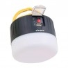 Lámpara LED solar para camping con panel solar y 3 modos de iluminación Lámpara LED solar para camping con panel solar y 3 modos de iluminación