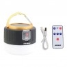 Lámpara LED solar para camping con panel solar y 3 modos de iluminación Lámpara LED solar para camping con panel solar y 3 modos de iluminación
