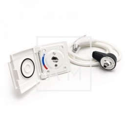 Ducha Externa Trigger Blanca con Mezclador para Camper