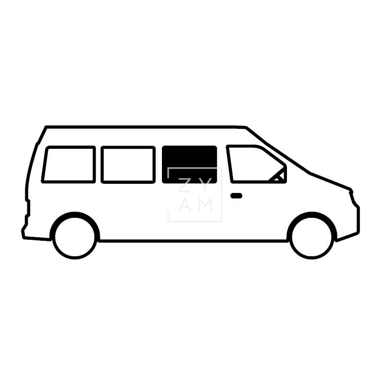 Ventana Carbest Corredera VW Crafter MAN TGE 2018 Derecha/Izquierda