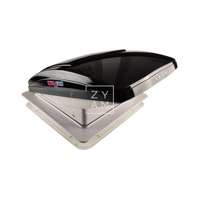 Claraboya Maxxfan Deluxe con Tapa Smoke Lid para Camper