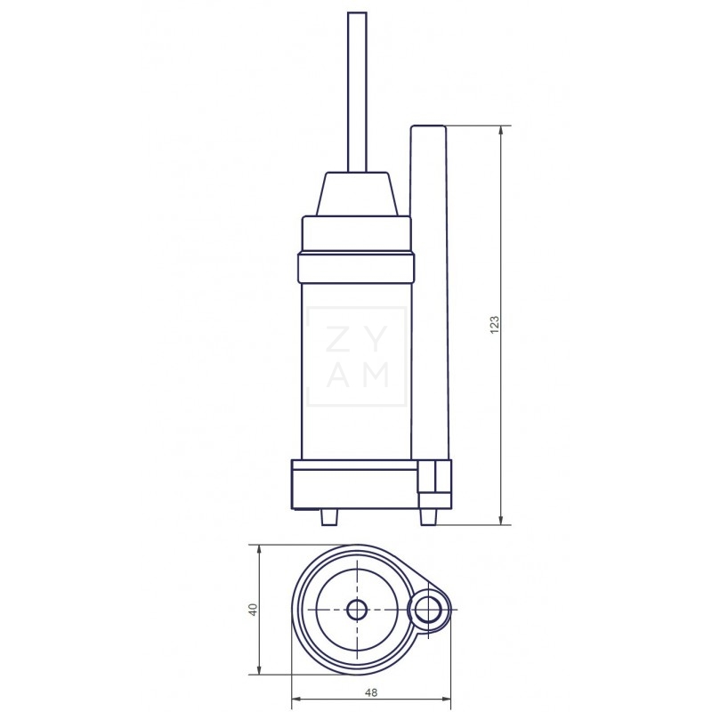 Bomba Sumergible Vip Plus 18L 24V