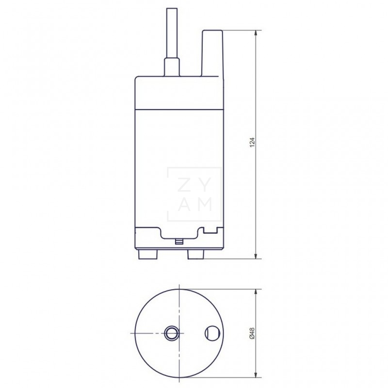 Bomba Sumergible Ocean Plus 12V 25L/min para Camper