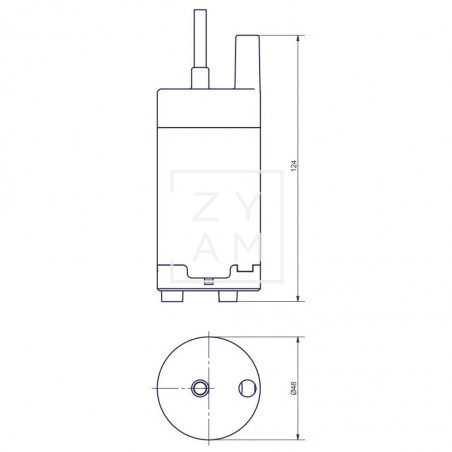 Bomba Sumergible Ocean Plus 12V 25L/min para Camper