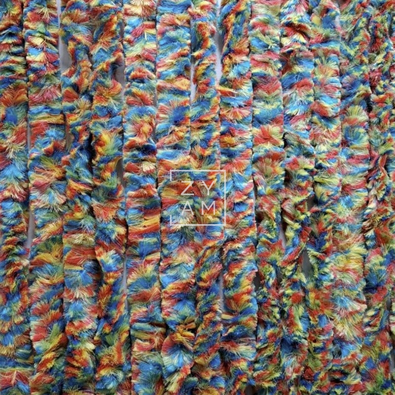 Cortina Terciopelo Multicolor 56x185 cm - Zyam.es