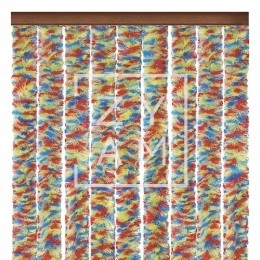 Cortina Terciopelo Multicolor 56x185 cm - Zyam.es