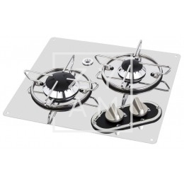 Cocina 2 Fuegos Inox Carbest