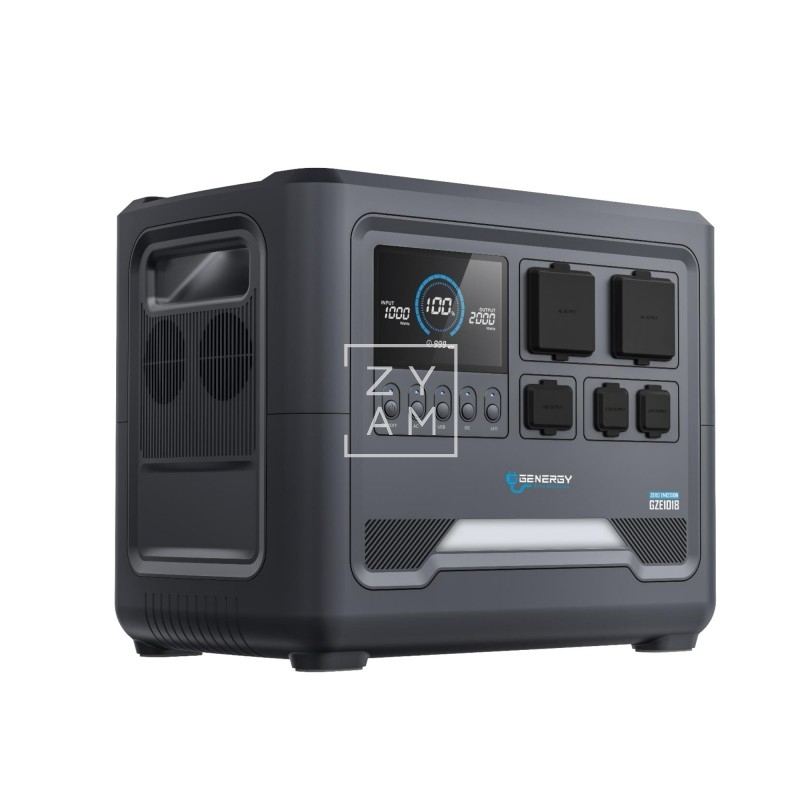 Estación de Energía Genergy GZE-1018 1800W con Batería de Litio - Zyam.es