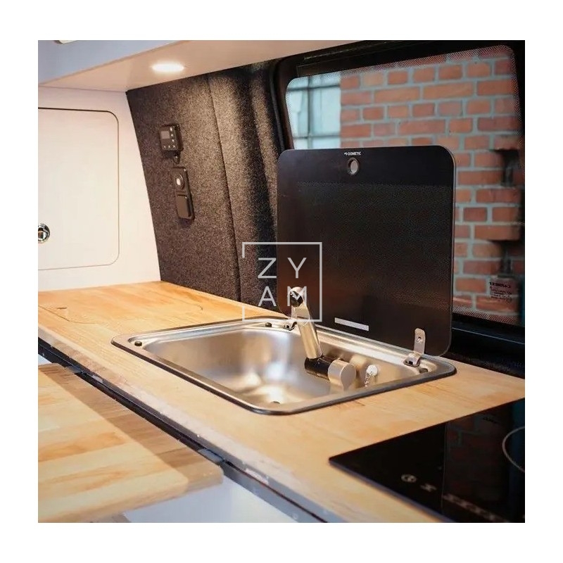 Fregadero Dometic SNG 4133 con Tapa de Vidrio - Zyam.es