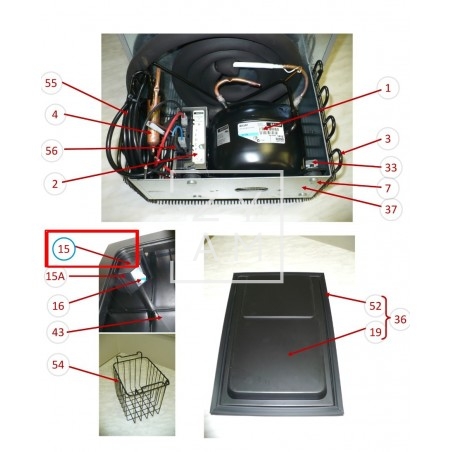 Termostato para Nevera Dometic Compresor - Repuesto Original Termostato para Nevera Dometic Compresor - Repuesto Original