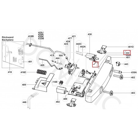 Sensor de Luz Puerta V2 para Nevera Dometic RM 8 - Repuesto Original