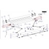 Juego de Ejes Laterales para Toldo Thule 4900 - Repuesto Original Juego de Ejes Laterales para Toldo Thule 4900 - Repuesto Original