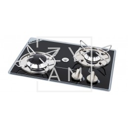 Cocina 2 Fuegos Cristal Carbest