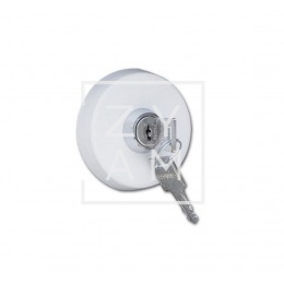 Tapa para Toma de Agua Basic Blanca con Llave - Repuesto Original