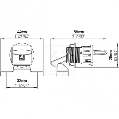 Cierre de Mueble Siro Completo – Repuesto Original