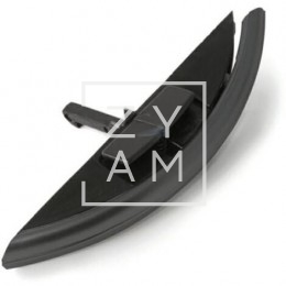 Cierre de Mueble Ovalado en Antracita – Repuesto Original