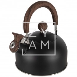 Hervidor Silbador Kettle 1,2 L de Acero Inoxidable - Compacto y Práctico