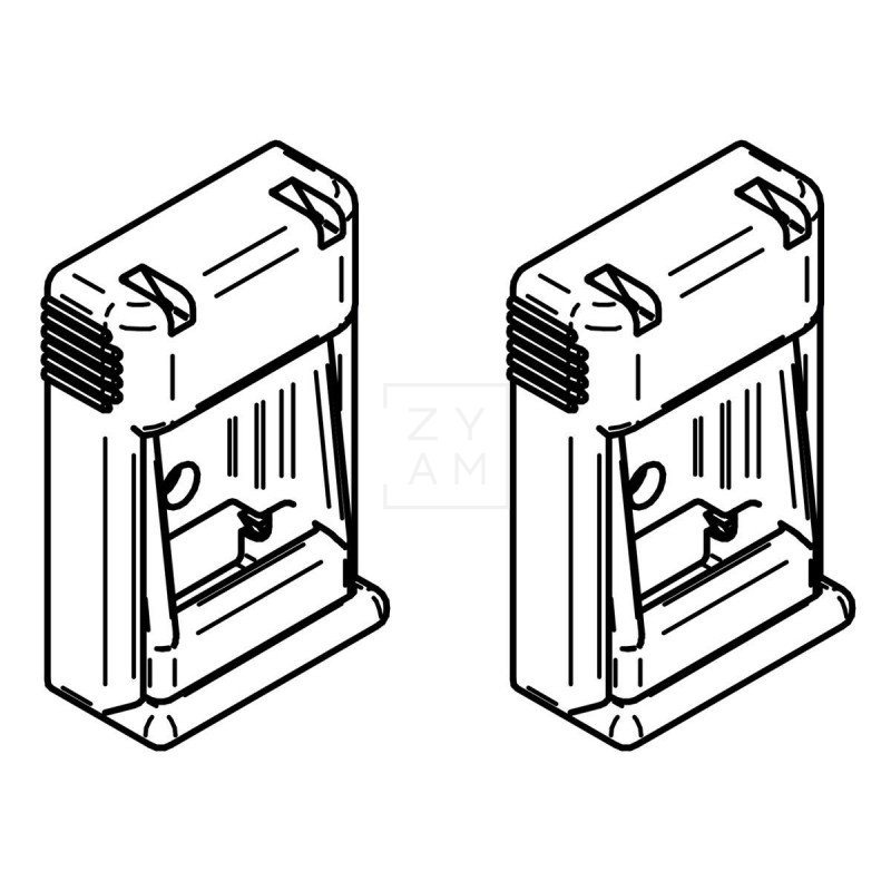 Kit de Soporte Lateral Thule Omnistor para Patas de Toldo
