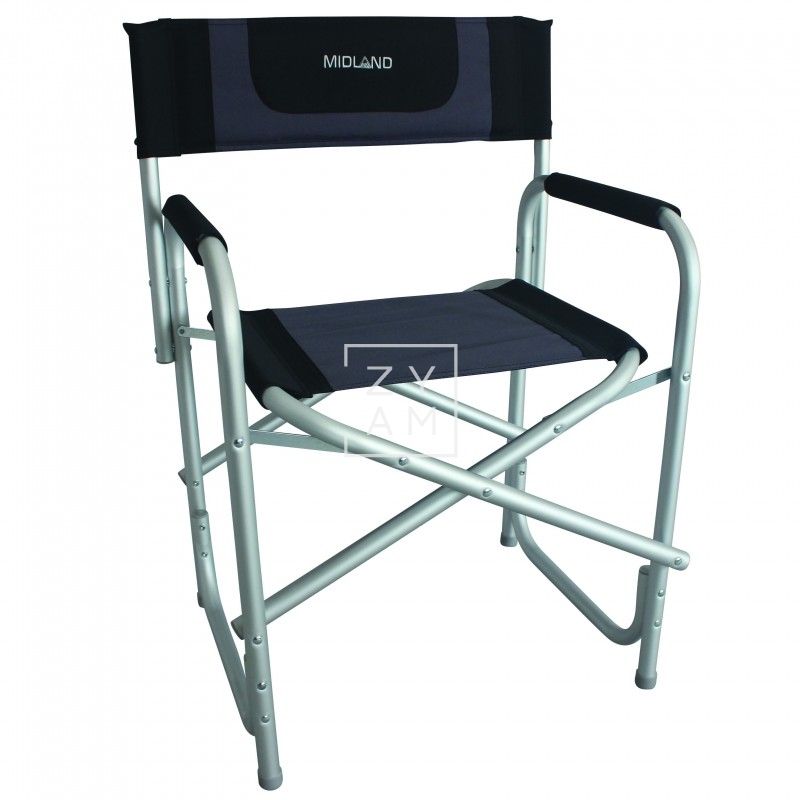 Sillón Director de Aluminio Plegable – Comodidad y Ligereza en Camping