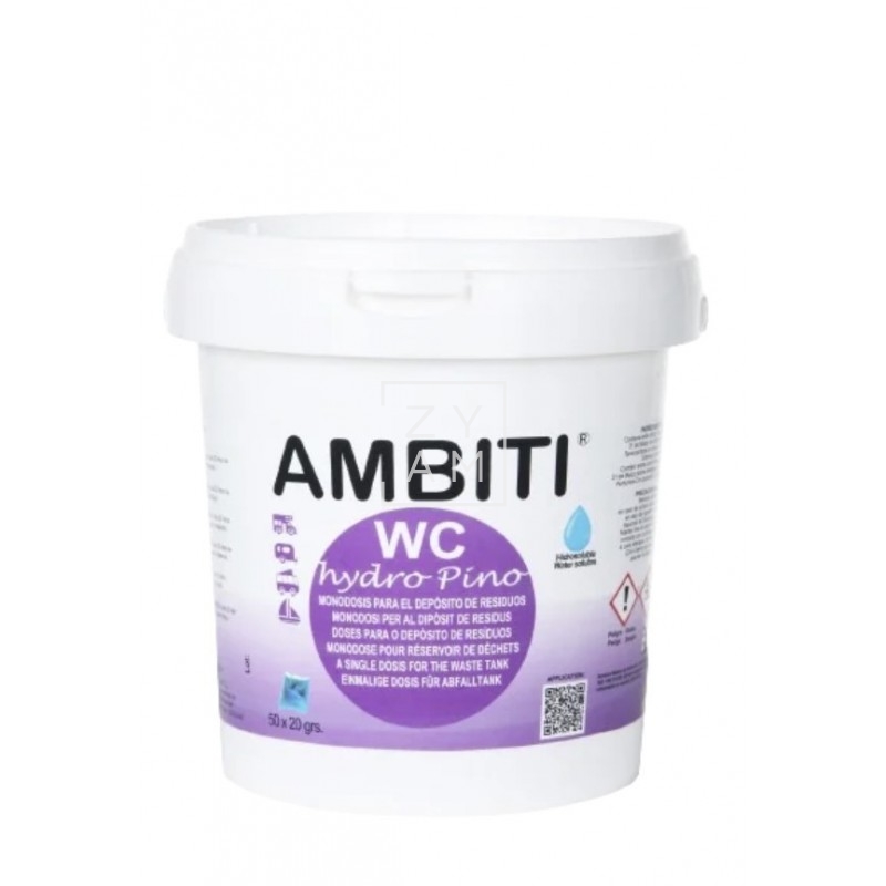 Aditivo Hydro 50 Monodosis Pino – Frescura Canaria para tu Inodoro