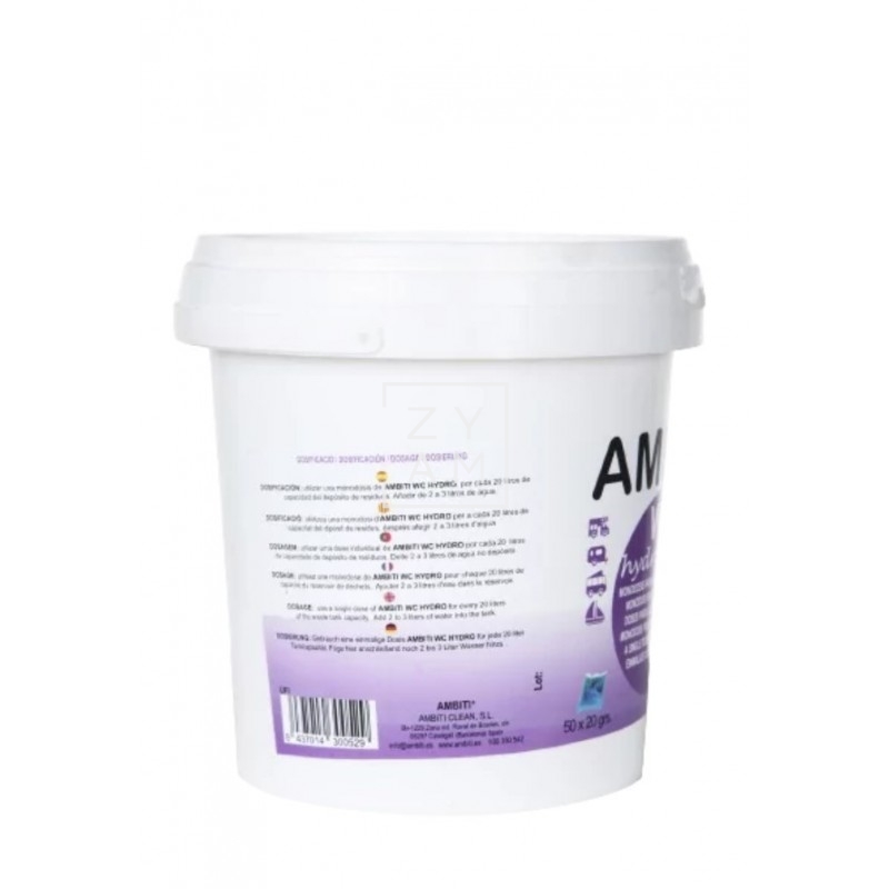 Aditivo Hydro 50 Monodosis Pino – Frescura Canaria para tu Inodoro