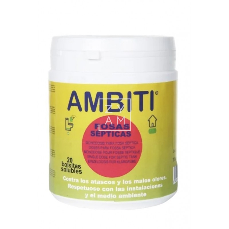 Ambiti Monodosis para Fosas Sépticas – Activador Biológico Sencillo