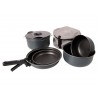 Conjunto Cacerolas Cookware Set – Ideal para Camping y Caravaning Conjunto Cacerolas Cookware Set – Ideal para Camping y Caravaning