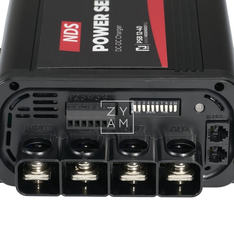 Dometic NDS PowerService PSB12-80 – Booster de 80A para Baterías de Alta Capacidad