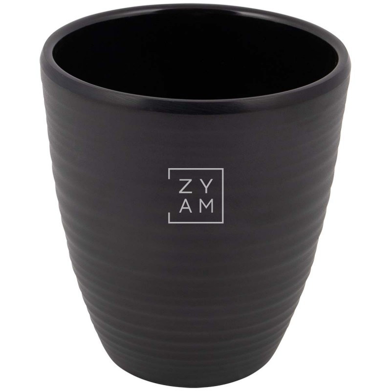 Conjunto 16 Piezas Melamina Orville Black – Diseño Industrial Chic