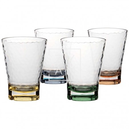 Pack 4 Vasos 350 ML Arbois Pastel Collection – Diseño Moderno