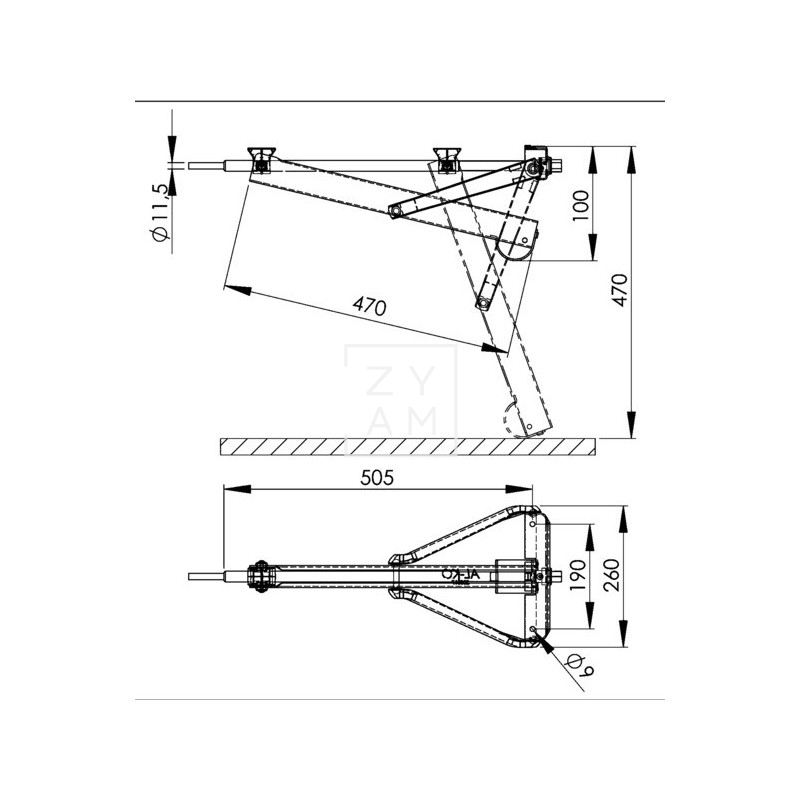 Pata Caravana Ultraligera 505 (590)