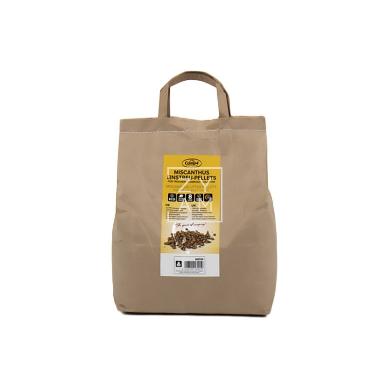 Pellets de Miscanthus para Inodoro Seco