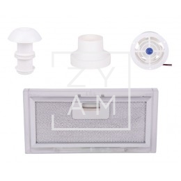 Set Extractor con Chimenea y Campana para Vehículos Vivienda