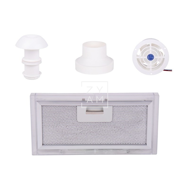 Set Extractor con Chimenea y Campana para Vehículos Vivienda