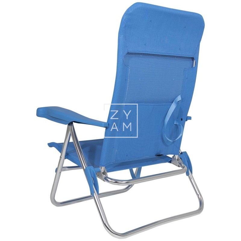 Sillón Playa Alto Crespo AL-205-M Azul