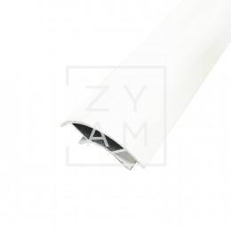 Perfil Unión 90º Aluminio 15mm Blanco 2,2m