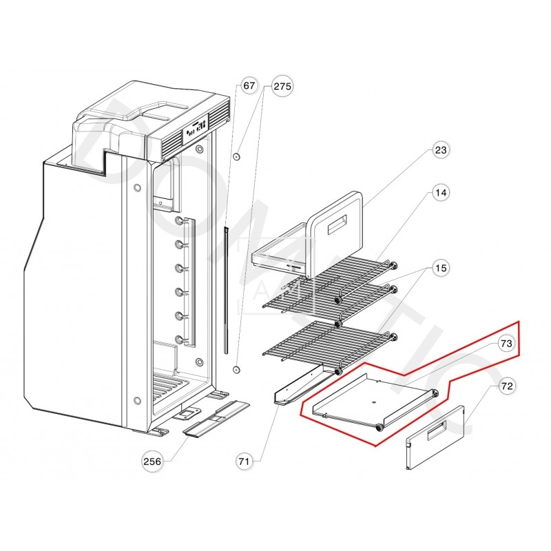 Cubierta Verduras Dometic RC10.4