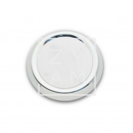 Plafón LED Cromo Orbe 83mm