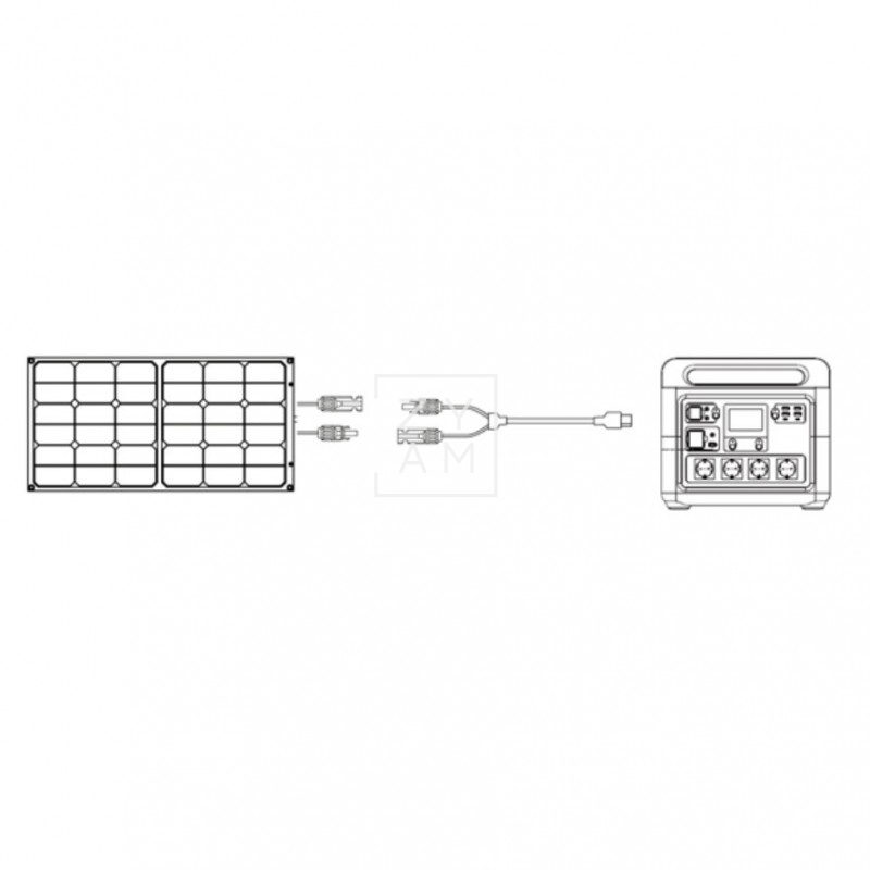 Cable XT60-MC4 Genergy 50cm