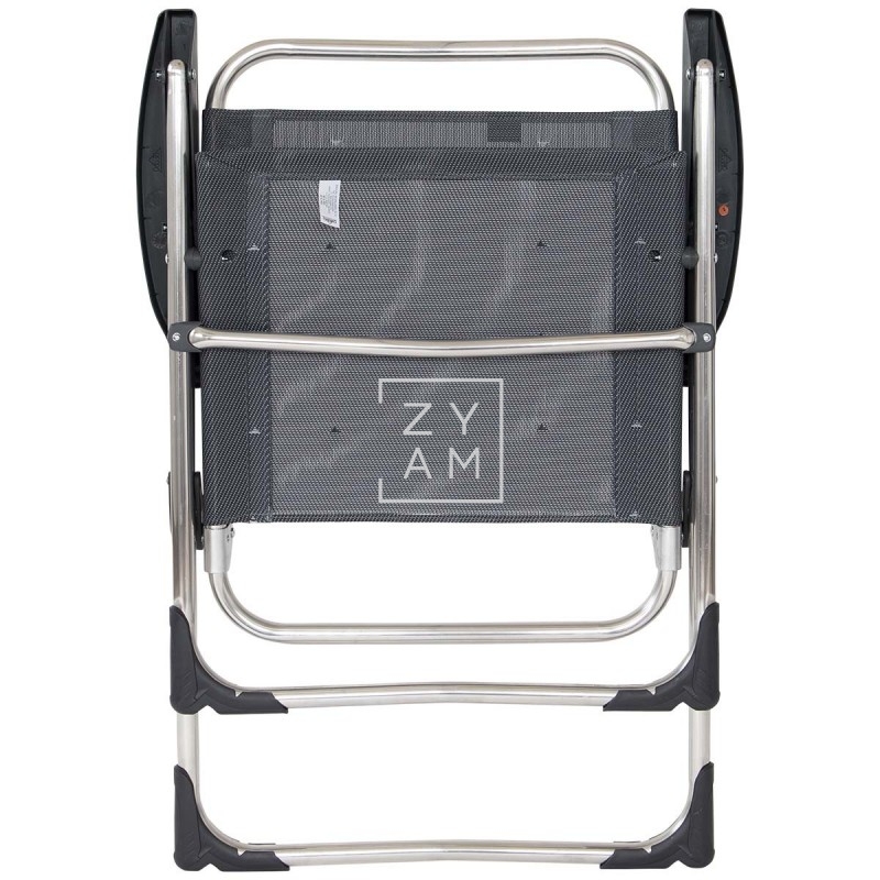 Sillón Plegable Fijo Crespo AL-219-M Gris Oscuro