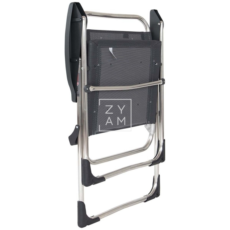 Sillón Plegable Fijo Crespo AL-219-M Gris Oscuro