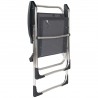 Sillón Plegable Fijo Crespo AL-219-M Gris Oscuro