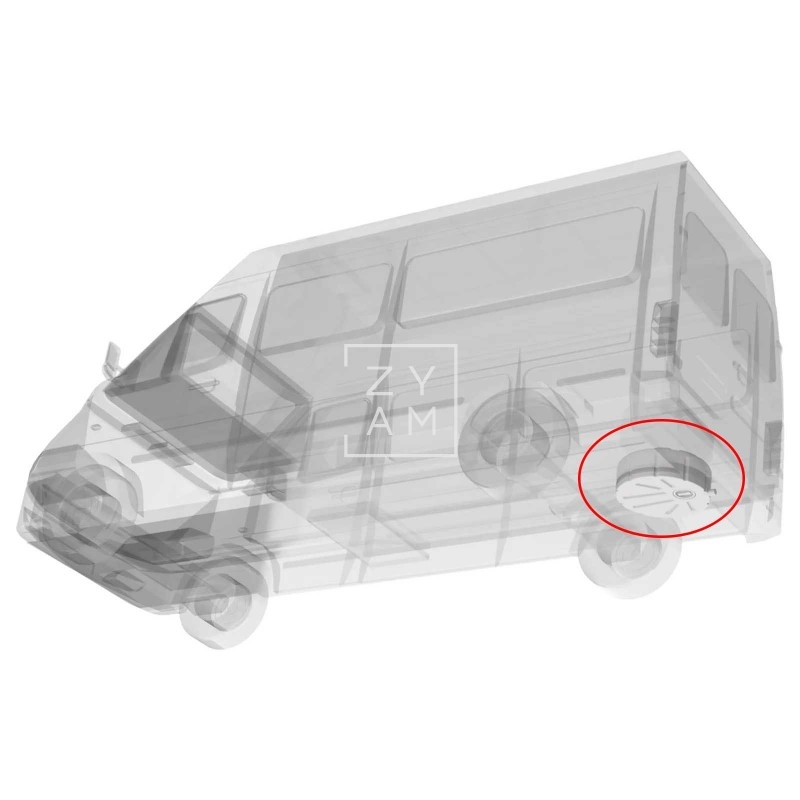 Depósito VW T6 / Caddy / Custom Redondo