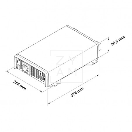 Convertidor Dometic DSPI 1512 12/220/1500W